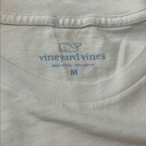 Vineyard Vines Soft White Cotton Tee